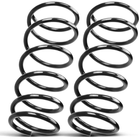 A-Premium 2Pcs Rear Suspension Coil Spring Set Compatible with Mazda Protege 1999 2000 2001 2002 2003 1.6L 1.8L 2.0L, Driver and Passenger Side