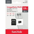 thumbnail image 5 of SanDisk 128GB ImageMate PLUS microSDXC UHS-I Memory Card with Adapter, Internal, 2 Pack - SDSSWMTMICRO2PACK, 5 of 5