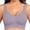 Purple, variant on Women Wireless Comfortable Soft Bras Full Coverage No Show Everyday Breathable Non Chafing Bras
