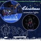 thumbnail image 1 of Adornos animados divertidos de Navidad, cadena de luces para jardín, nieve, marco decorativo brillante, señal, decoración de celebración para interiores y exteriores, 1 of 7