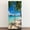 Color 3, variant on Self Adhesive Vinyl Refrigerator Wrap Set Palm trees tropical beach Virgin Islands Door Mural Removable Fridge Sticker Peel and Stick&nbsp;Full Door Cover Decal Kitchen Bar Decor