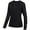 Black, variant on BASSDASH Women’s UPF 50 UV Sun Protection T-Shirt Long Sleeve Fishing Hiking Performance Shirts
