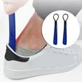 thumbnail image 2 of 2Pcs Shoe Horn Long Handle for Seniors Men Women,Plastic Long Shoehorn Boot Horn,Travel Small Shoe Spoon Helper,Shoe Lifting Helper Easy on Easy Off, Plastic Shoehorn,Dark Blue,1.77x11.81", 2 of 6