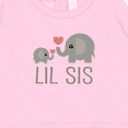 thumbnail image 3 of Inktastic Little Sister Elephant Baby Sweatshirt, 3 of 4