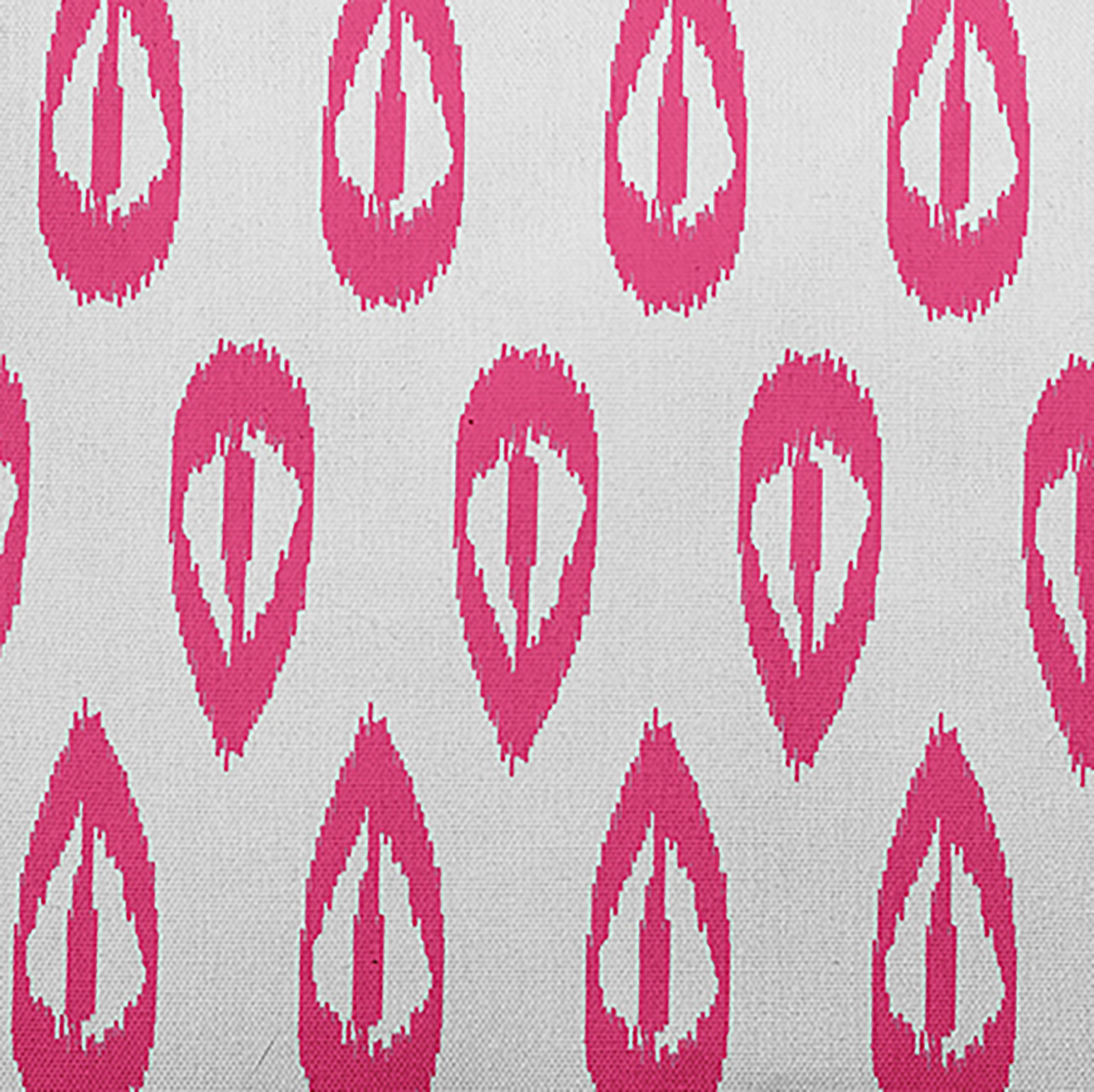Simply Daisy, 14" x 20" Ikat Tears Pink Decorative Ikat Outdoor Throw Pillow