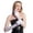 White, variant on Xijirk Long Black Satin Opera Gloves Elegant formal Evening Party Wedding Stretch Full Finger Gloves Red,One Size