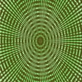thumbnail image 1 of Ahgly Company Indoor Square Patterned Pea Green Area Rugs, 7' Square, 1 of 6