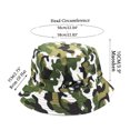 thumbnail image 2 of Prolriy Bucket Hat Mens and Womens Summer Fashion Casual Sun Shade Go Out to Play Fisherman Hat Basin Hat Hats for Men Women Camouflage, 2 of 3