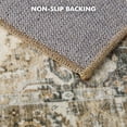 thumbnail image 6 of Ofoor Area Rugs for Doorway 3'x5' Washable Rugs Retro Large Area Rug Modern for Home Decor Foldable Nonslip Bedroom Rugs, Yellow, 6 of 10