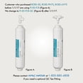 thumbnail image 2 of APEC FI-ES-TCR-QC Filtro de carbón en línea de alta capacidad de 10" con conexión rápida Stage-5 de 1/4" para sistema de agua de ósmosis inversa debajo del fregadero, 2 of 5