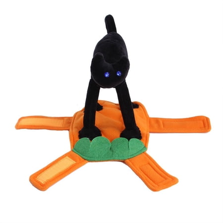 Cute Dog Supplies Cospaly Cat Clothes Halloween Little Black Cat Pet Transformed Into Costumes XL