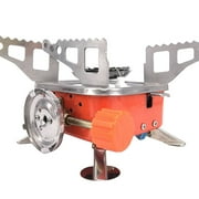 Clearance Under $10 Burner Stove Windproof Portable Outdoor Foldable w/Bag Stove Cooking Camping Kitchen,Dining & Bar