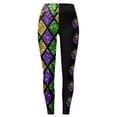 thumbnail image 5 of aDJFDGT Leggings for Women Pack Of 3 Women Print Tights Leggings Control Yoga Sport Leggings for Women High Waisted Leggings, 5 of 6