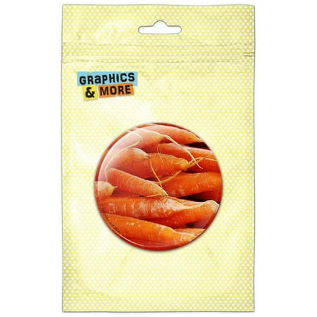 

Carrots Bunch Refrigerator Button Magnet