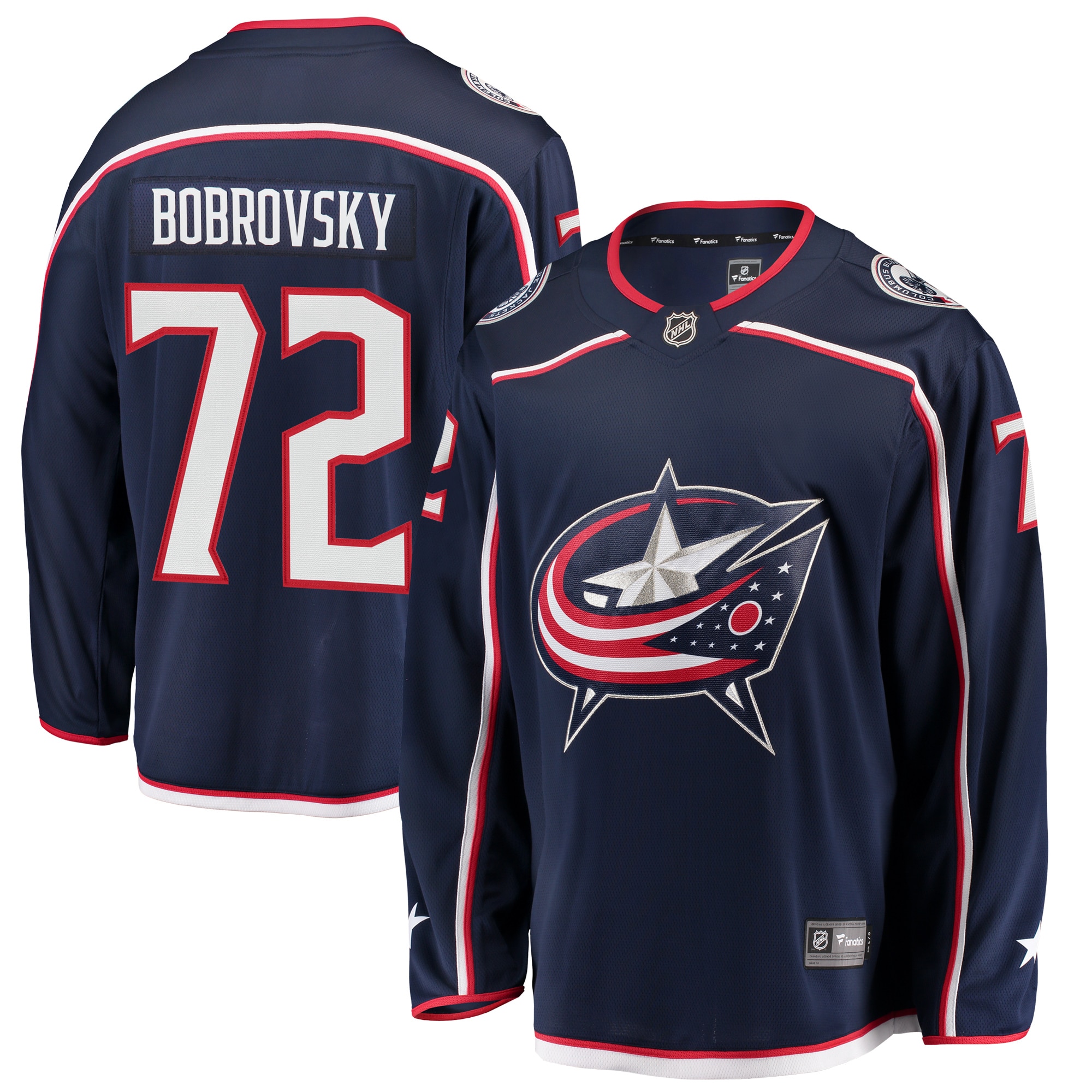 Sergei Bobrovsky Columbus Blue Jackets Fanatics Branded Breakaway Player Jersey Navy Walmart Com Sergei Bobrovsky Columbus Blue Jackets Fanatics Branded Breakaway Player Jersey Navy Walmart Com