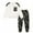 White, variant on Boys Clothes Casual Camouflage 2 Piece Tracksuit Long Sleeve Sweatshirt Pants Sets