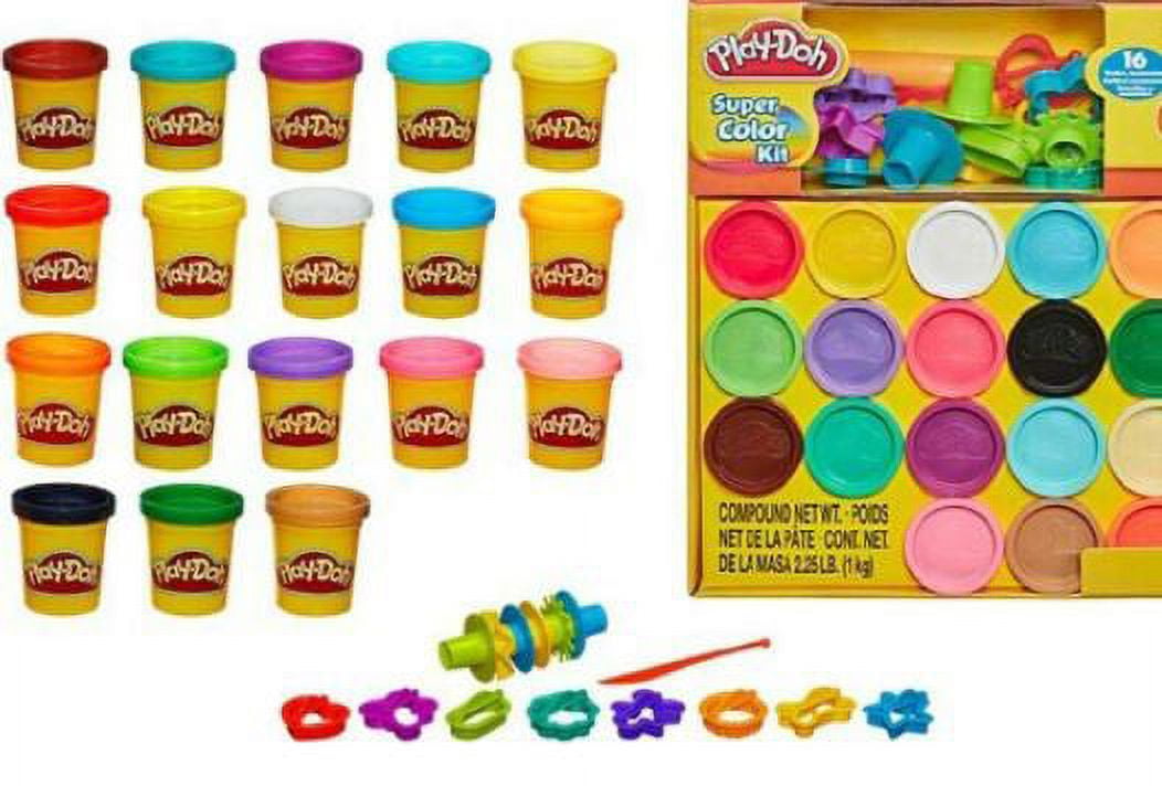 Play-Doh Super Color Kit - 18 Cans – Art Therapy