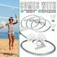 thumbnail image 3 of Franklin Sports Badminton Rackets and Shuttlecock Set, 3 of 11