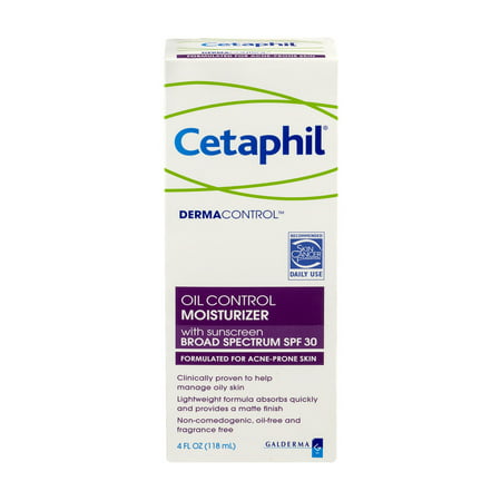 Cetaphil ® DermaControlâ ¢ Lotion Face Moisturizer, 4fl oz, SPF 30 (Acne-Prone Skin)