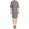 thumbnail image 2 of Ralph Lauren Womens Striped Shirt Dress, Blue, X-Small, 2 of 2