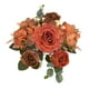 thumbnail image 1 of Flores artificiales para jarrón Arreglo floral Nupcial Sosteniendo Flores Tirando Ramo Ramo de boda para año Nuevo Graduación Decoración Regalo Naranja Colco Ramo de novia, 1 of 8