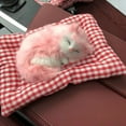 thumbnail image 5 of Sleeping Cat in Shoe Plush Toy, Miniature Kitten Stuffed Animal with Outfit, Realistic Meowing Plushie, Funny Pet Pal for Desk Decor, Valentine's Day Gift for Cat Lovers Easter Gift, Graduation Gift, 5 of 7