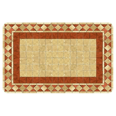 - Bungalow Flooring Red Tile Mosaic Door Mat