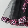 thumbnail image 5 of adviicd Skirts for Girls Toddler Girls Tutu Skirt Kids Solid Tiered Princess Party Layered Little Tulle Skirts for Girls (Black,2-4 Years), 5 of 6