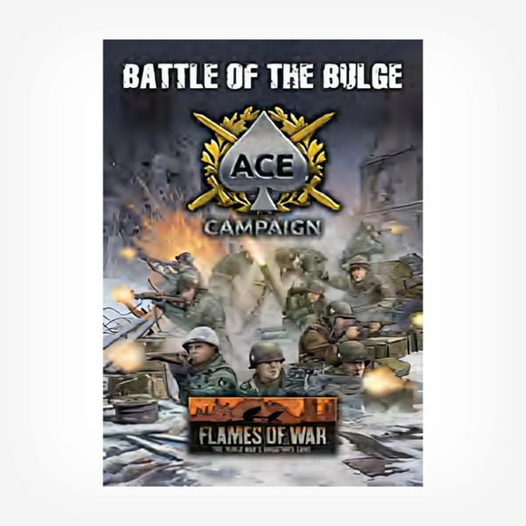 Flames of War Carte de Campagne American Battle of the Bulge Ace