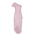 thumbnail image 3 of Ketyyh-chn99 Robes Formelles pour Femmes Soirée Robe d'Été Femmes Élégante à Manches Évasées Soirée Robe Formelle Grande Taille Rose,TG, 3 of 4