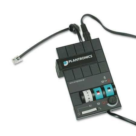 Plantronics Headset Amplifier - Plantronics MX-10 Headset Switcher Multimedia Amplifier