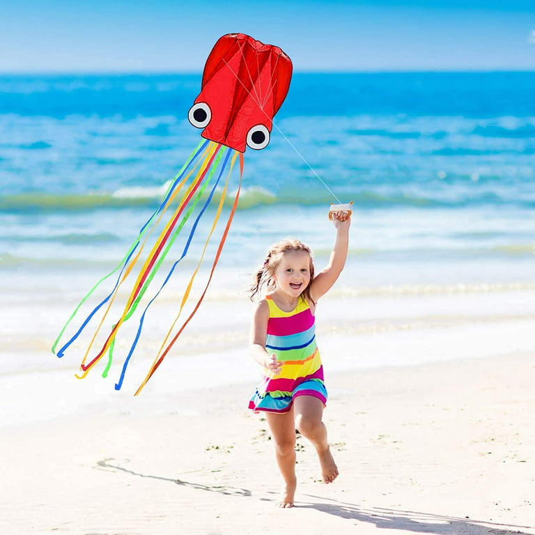 TOY Life Kites for Kids Easy to Fly - 3 Pack Kids Kites - Large
