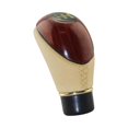 thumbnail image 4 of Almencla PU Leather Manual Shifter Knob Fit Most Automatic Manual Vehicle Universal Gear Beige, 4 of 7