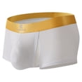 thumbnail image 1 of Sous-vêtements Athlétiques Taille Basse pour Hommes avec Design Patchwork pour Tenue Décontractée et Sport, 1 of 3