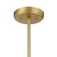 thumbnail image 6 of Chandelier in Natural Brass, 6 of 7