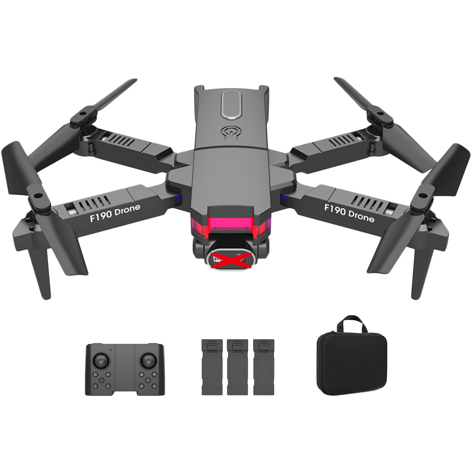 WL/RC F190 WiFi FPV One Key Takeoff Remote Control Aircraft Foldable