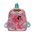 thumbnail image 4 of Childrens Cartoon Animal Pattern Backpack Childrens Shoulder School Bag, 4 of 8