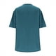 thumbnail image 5 of Vestidos Casuales Para Mujer, Blusas De Mujer De Moda Camisa de botones lisa de moda para mujer, blusa holgada con cuello en V para mujer, 5 of 6
