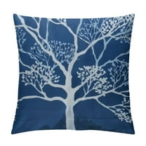 Shiartex  Nautical Coastal Throw Pillow Covers - Ocean Themed - Beach, Coral, Starfish, Seashell - Couch Pillow Covers - Outdoor, Sofa Cushion Cover - Modern Decor for Bed, Living Room White