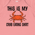 thumbnail image 4 of Inktastic This is My Crab Eating Shirt Boys or Girls Baby Bodysuit, 4 of 5