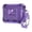 Purple, variant on TECH CIRCLE for Apple AirPods Pro 3 (2025 Release) Clear Crystal Case with Keychain, Built-in Safety Lock/Phone Stand, Support Wired/Wireless Charging, Shockproof Anti-Scratch Rugged Case, Purple