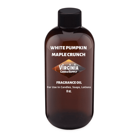 White Pumpkin Maple Crunch Fragrance Oil (Our Version of The Brand Name) 8 oz) for Candle Making, Soap Making, Tart Making, Room Sprays