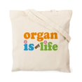 thumbnail image 2 of CafePress - Organ Is My Life Tote Bag - Unisex Canvas Tote Bag, Beige, 1-Piece, 2 of 7