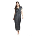 thumbnail image 1 of Vestido midi de puntos Roman Fashion /Juvenil, 9940X (Negro punto) negro M, 1 of 5