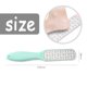 thumbnail image 2 of Lima para pies, removedor de vello de pies de doble cara, exfoliante para tratamiento de pies de acero inoxidable, 2 of 6