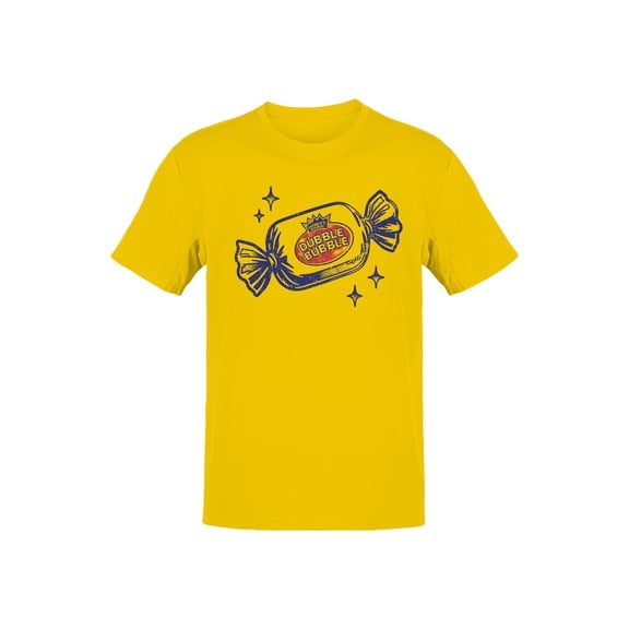 Officially Licensed Dubble Bubble Vintage Candy Art Men's T-shirt