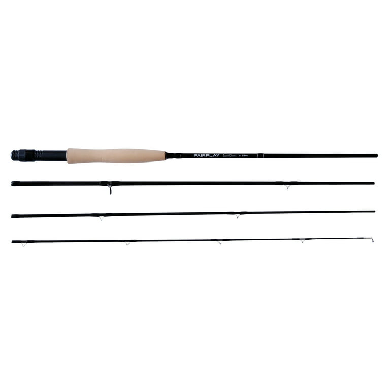 Cortland Fairplay Pro Graphite Fly Rod Combo, 4-5WT, 4 Piece, 607743 
