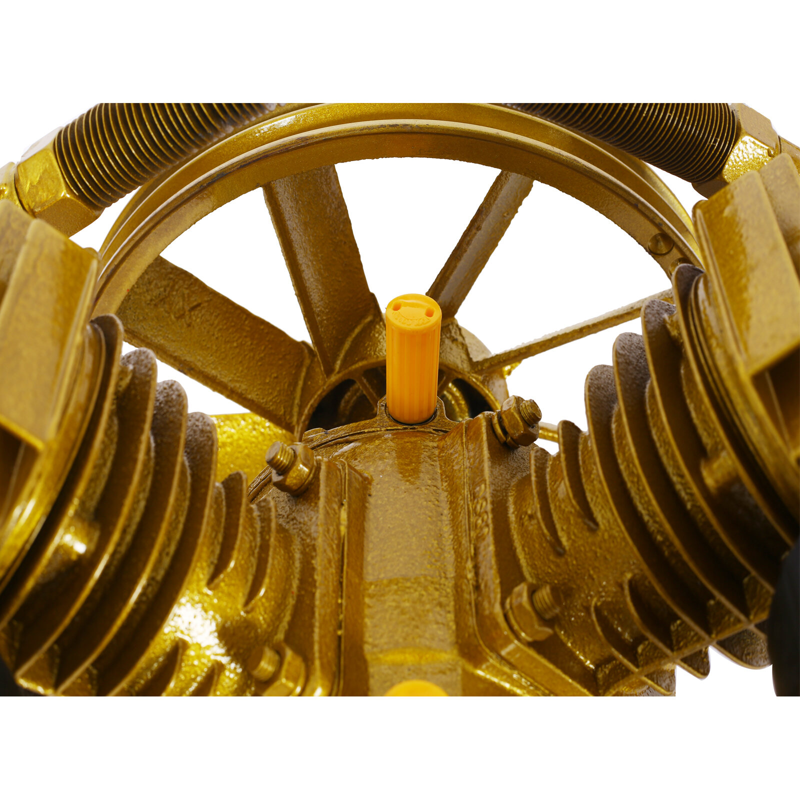 5.5HP Air Compressor Pump Head 21CFM ,115 PSI V-Type Dual-Cylinder Air Compressor Pump Head 2PISTON,