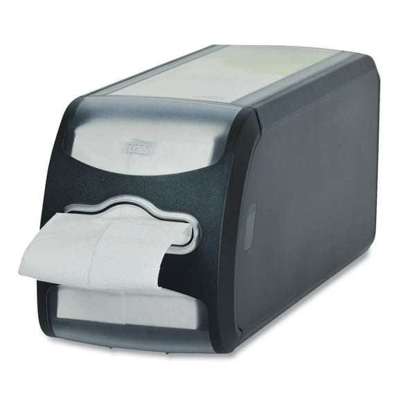 Xpressnap Fit Napkin Dispenser, Countertop, 4.8 X 12.8 X 5.6, Black | Bundle of 5 Each