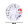 thumbnail image 2 of Nail Crystal Rhinestones Round Stones， for 3D Nails Art Decorations, 2 of 5